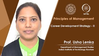 Lecture 43 : Career Development Strategy - II
