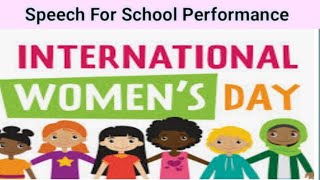 Speech On International Women's Day| 10 Lines On International Women's Day| Women's Day
