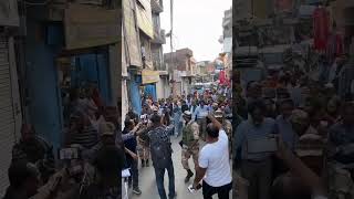 Mehboba Mufti Roadshow in Tehsil Nowshera .