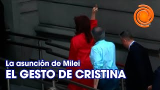 Con un gesto de "F*** YOU": así entró Cristina Kirchner al Congreso