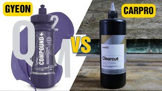 Carpro Clear Cut vs Gyeon Compound+Plus - Clash of the Titans