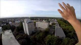 Old Office Building Urbex #1 Rooftop - GoPro Hero 4