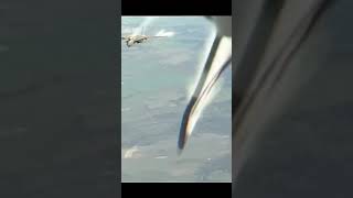 😱 Midair Refueling of F14 Gone Horribly Wrong #shorts