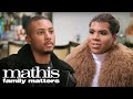 EJ Johnson Helps Greg Jr. Prepare to Publicly Come Out | Mathis Family Matters | E!