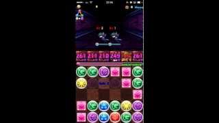 パズドラ　真・タロス奈落穴　奈落の月　赤オーディンPT　ピィ集め　高速周回