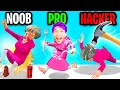 NOOB vs PRO vs HACKER In PRANKSTER 3D!? (ALL LEVELS!)