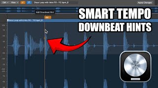 Logic Pro 11 - Smart Tempo Downbeat Hints for Tempo Matching Loops