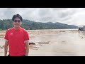 Apungan kayu hanyut dari Hulu Sungai Katibas di Song Kapit Sarawak.