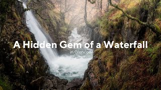 A Hidden Gem of a Waterfall in Glencoe | Landscape Photography in Glencoe