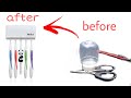 how to make a toothbrush holder