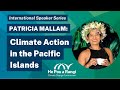 International speaker series: Climate action in the Pacific Islands - Paula Mallam