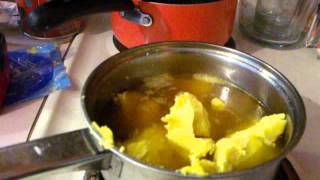 Cleaning Pure Raw Shea Butter