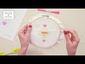 HOW TO FINISH YOUR HOOP - CROSS STITCH TUTORIAL