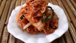 【Korean Food】 Napa Cabbage Kimchi (배추 김치)