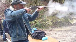 Shooting an antique Spencer carbine