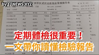 定期體檢很重要！一文帶你讀懂檢驗報告