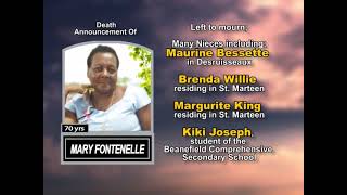 Mary Fontenelle ~ Long Obituary