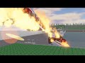 Train Gets BURNED In Roblox… (Train Crash)