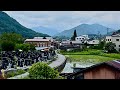 4K From the Mountain Japan The Most beautiful Countryside Village - Japan Village Walking Tour 2024