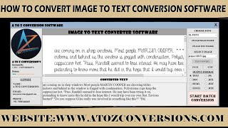 Image To Text Converter Software  | 100% Accuracy  | Data Entry  Image To Text Conversion Software