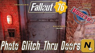 Fallout 76: How to Photo Glitch Through Doors