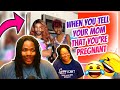 Couple Reacts!: When You Tell your mom That You're Pregnant by Jay nedaj