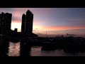 筲箕灣避風塘 shaukeiwan typhoon shelter 晚霞如火的黄昏 4k影片 背景歌曲 相逢夕陽下 天上人間 一曲難忘 2022年8月 hong kong