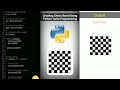 Creating Chess Board using Python Turtle Programming. #shorts