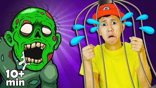Escape Room Song + I Am Zombie Song | Nursery Rhymes & Kids Songs