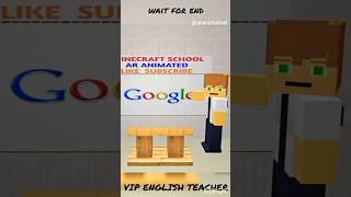 Minecraft Funny English Teacher - Google-Gulu Gulu 🤣🤣 #shorts #minecraft #subscribe #funny