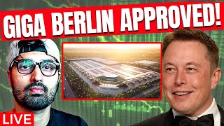 Tesla Stock Keeping Afloat In Red Market (Giga Berlin Approved!)