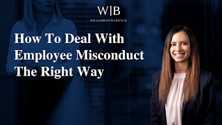 How to Deal with Employee Misconduct The Right Way (AU)