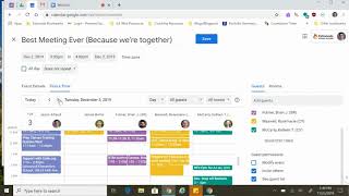 Google Calendar: Find a Time