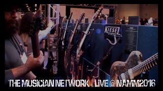 KIESEL GUITARS - NAMM 2016 - TMNtv