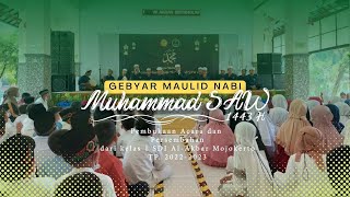 Pembukaan Acara Gebyar Maulid Nabi dan Persembahan Sholawat kelas 1A