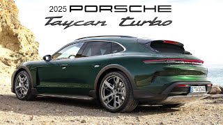 New 2025 Porsche Taycan Turbo Cross Turismo Revealed
