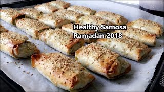 HEALTHY SAMOSA CHICKEN - RAMADAN 2018 RECIPE - EASY SAMOSA - Dunyas Kitchen