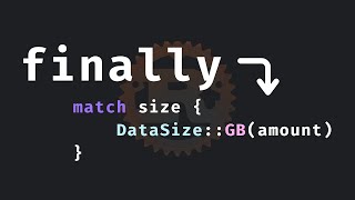 41: I like "match" in Rust