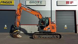 Doosan DX140LCR-5 S/N: DHKCEBBSCG0001411