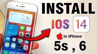 How to Install😲😲 ios 14 in iPhone 5s and 6  How to Update iPhone 5s and 6 on ios 14🔥🔥