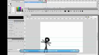Flash Tutorial 1 - Basic Stickman Animation