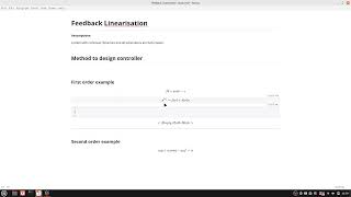 ep1 - feedback linearisation