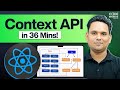 MASTER React Context API in Under 40 Minutes!