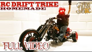 RC DRIFT TRIKE homemade FULL BUILD