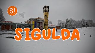 Winter in Sigulda, Latvia