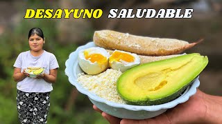 Prepare un desayuno muy rico y saludable con los productos que tenemos en la huerta - NATHALIA