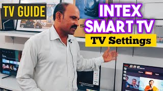 Intex 32 Inch Smart TV Setting | How To Connect Mobile Phone With TV ? #intextv #smarttv