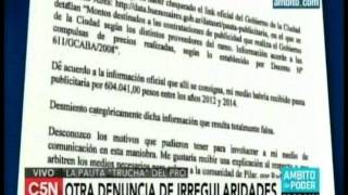 C5N - Ambito de Poder:  Otra denuncia de pauta trucha del Pro