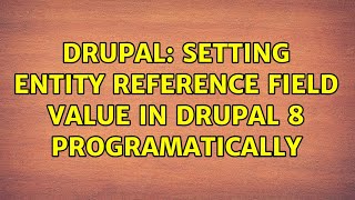 Drupal: Setting entity reference field value in Drupal 8 programatically
