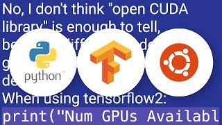 How to tell if tensorflow is using gpu acceleration from inside python shell?